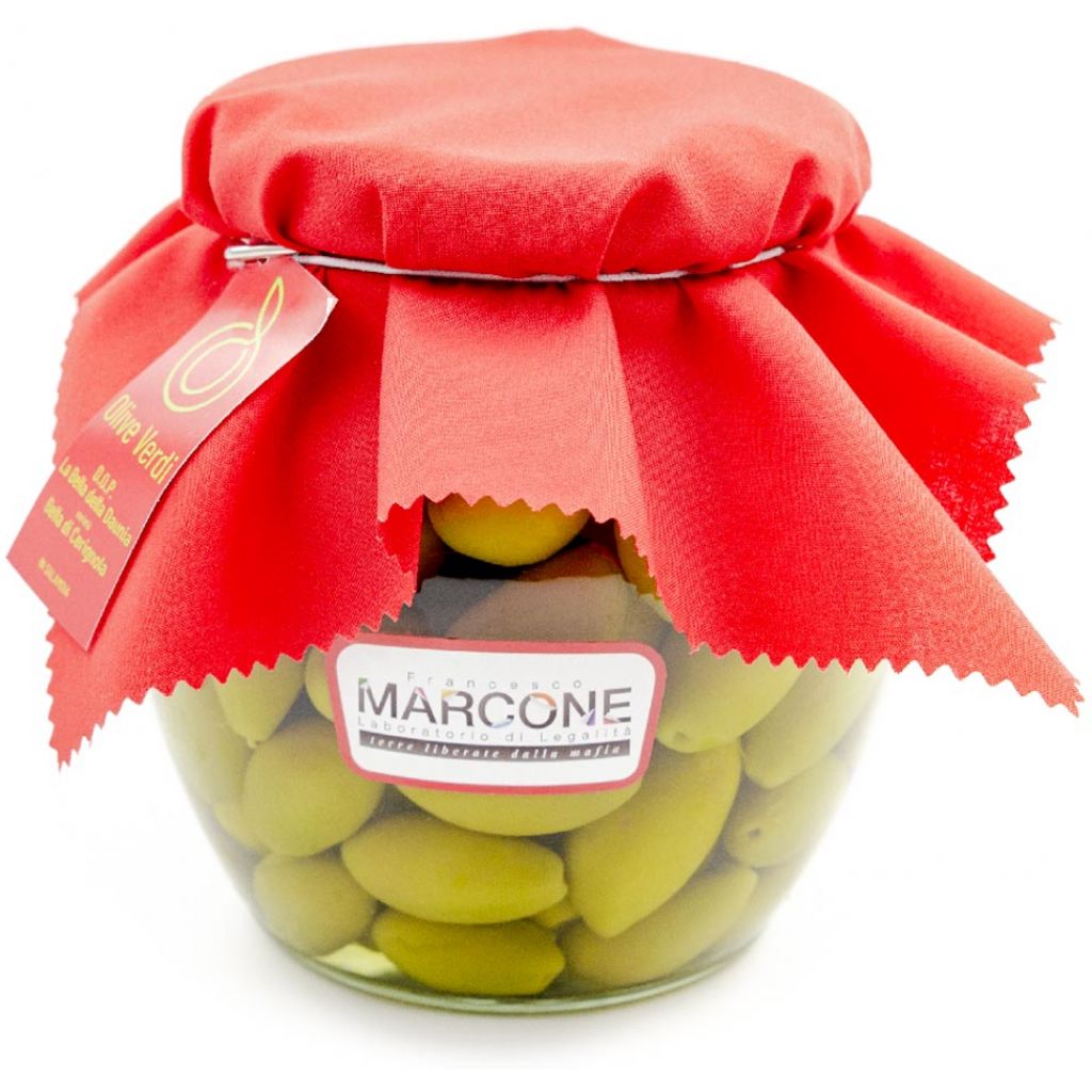 Olive Verdi "Bella di Cerignola" DOP - 580ml