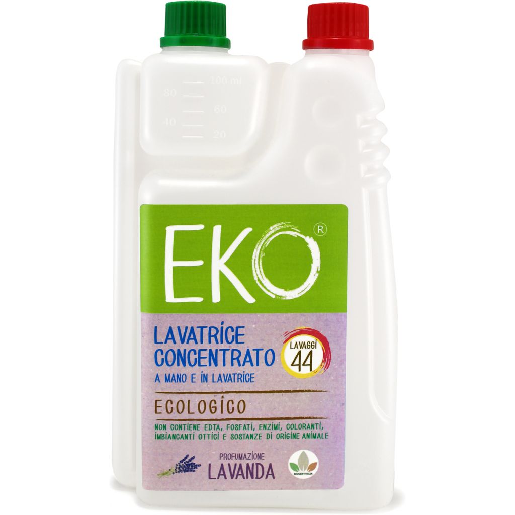 Eko detersivo ecologico lavatrice e bucato a mano 1.1L - LAVANDA