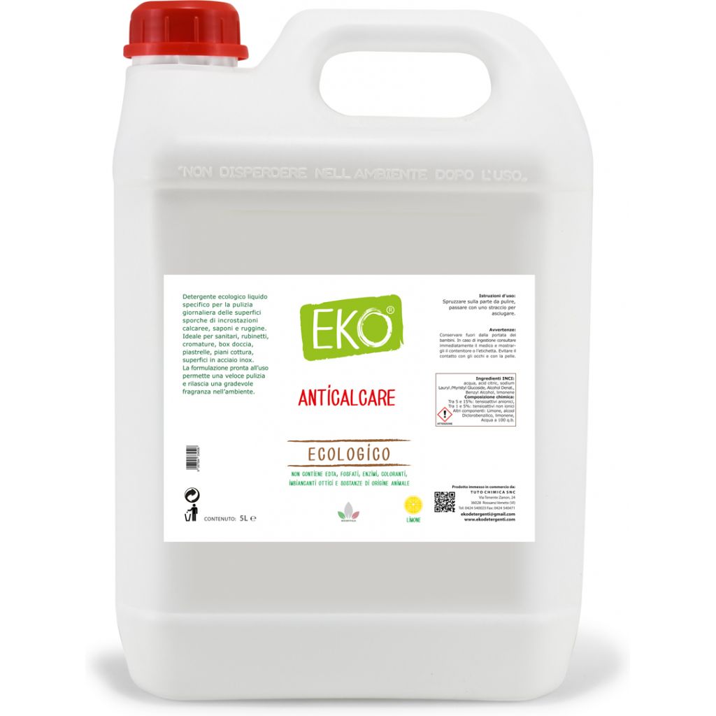 Eko anticalcare ecologico limone 5L