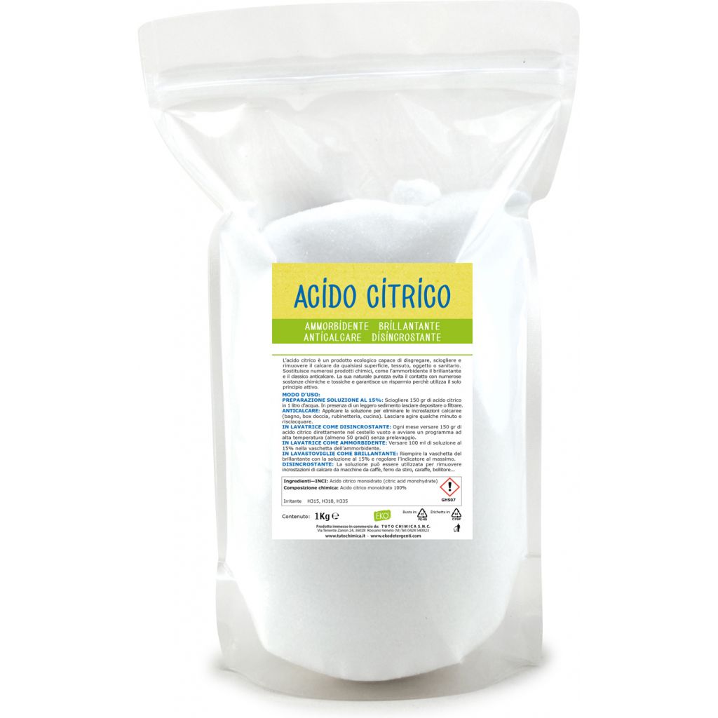 Acido citrico monoidrato 1KG