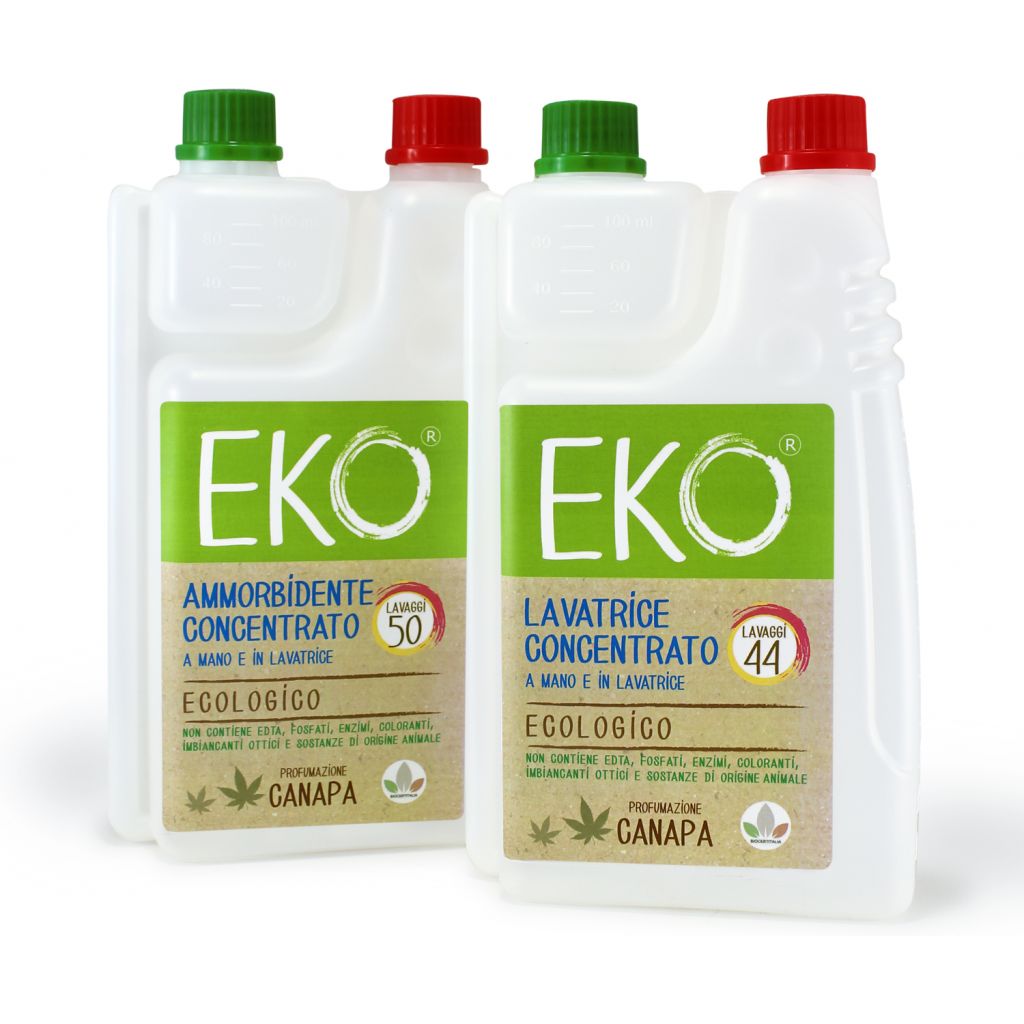 Eko kit 2 mini 44 lavaggi - CANAPA