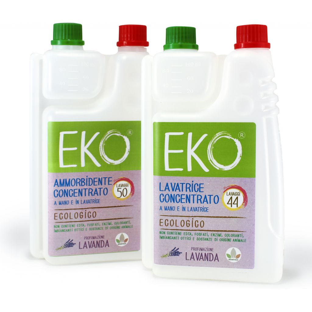 Eko kit 2 mini 44 lavaggi - LAVANDA