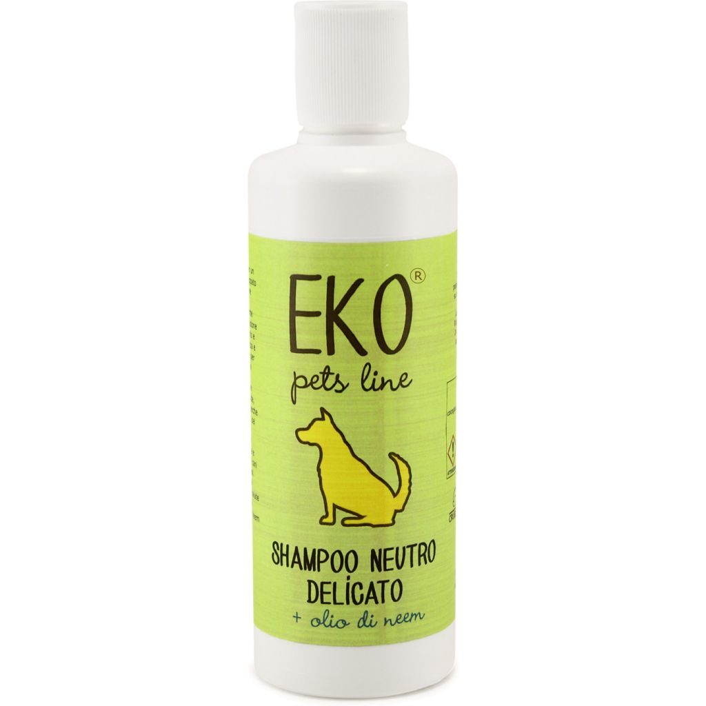 Eko shampoo neutro delicato all&rsquo;olio di neem 220ml - LINEA ANIMALI