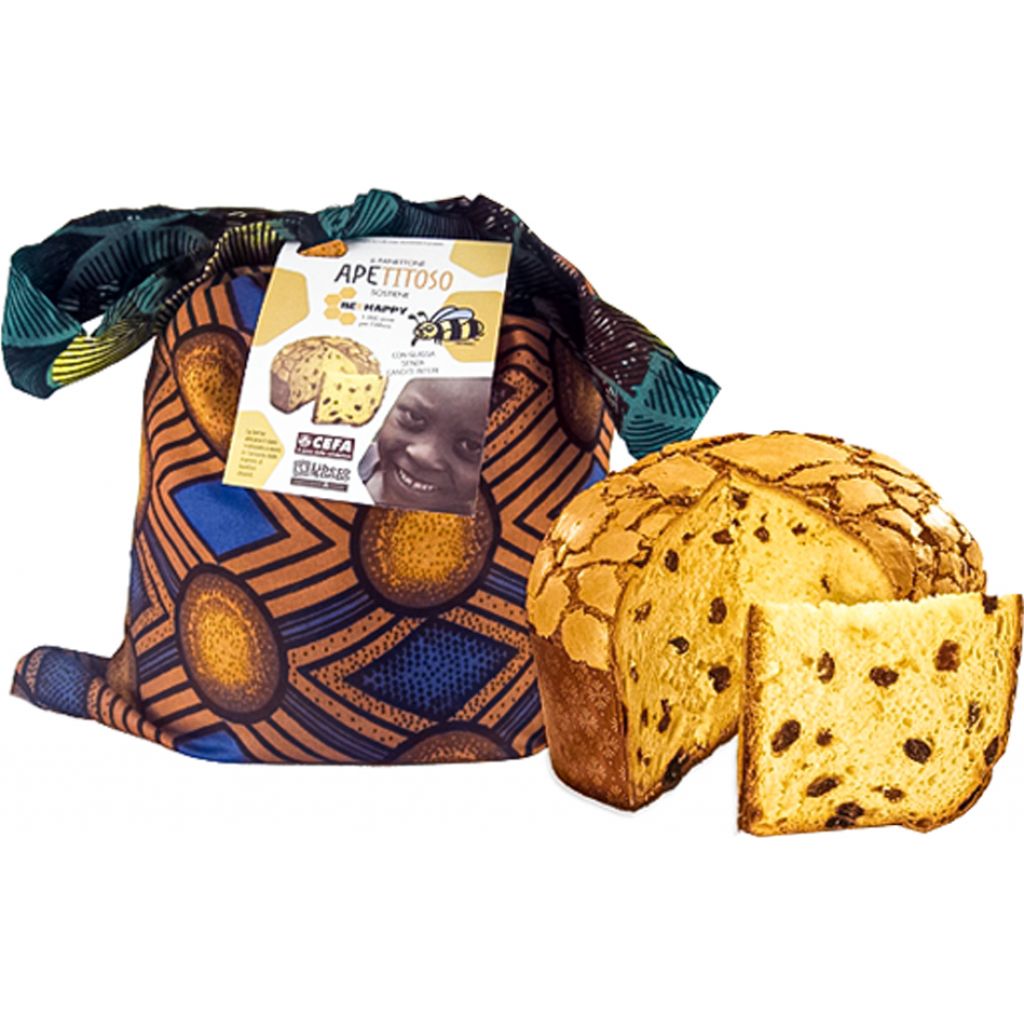 Panettone glassato con uvetta 700g