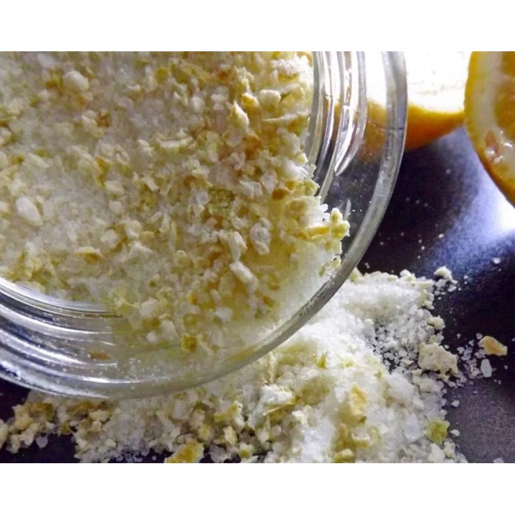 Salt flavored with sicilian lemon - 200 gr
