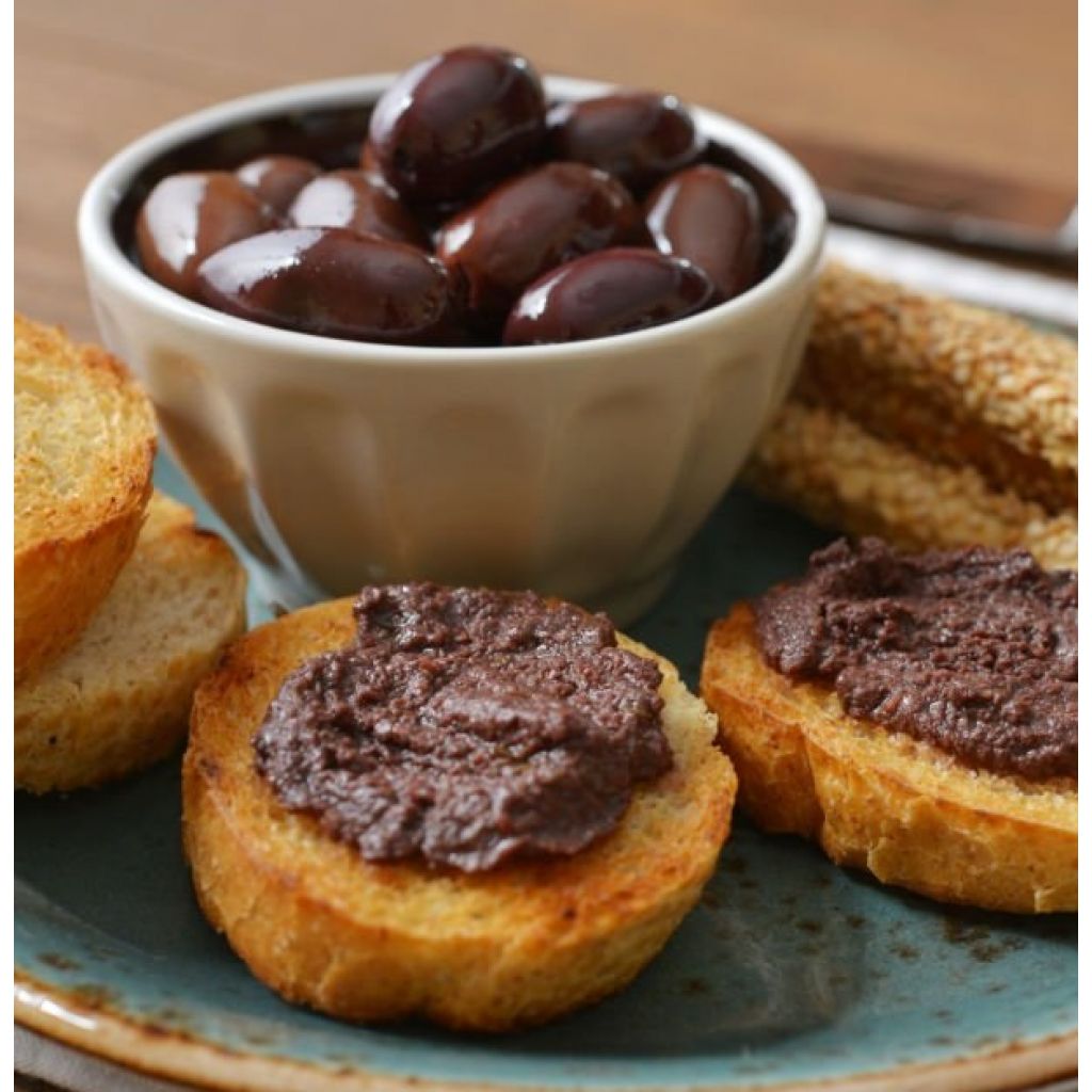 Pat&eacute; di olive nere siciliane - 280 gr