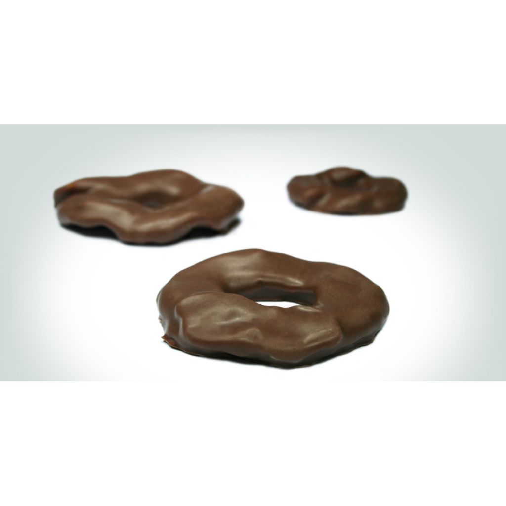 Anelli di mela disidratati Bio ricoperti di ciocc. Fondente 1Kg