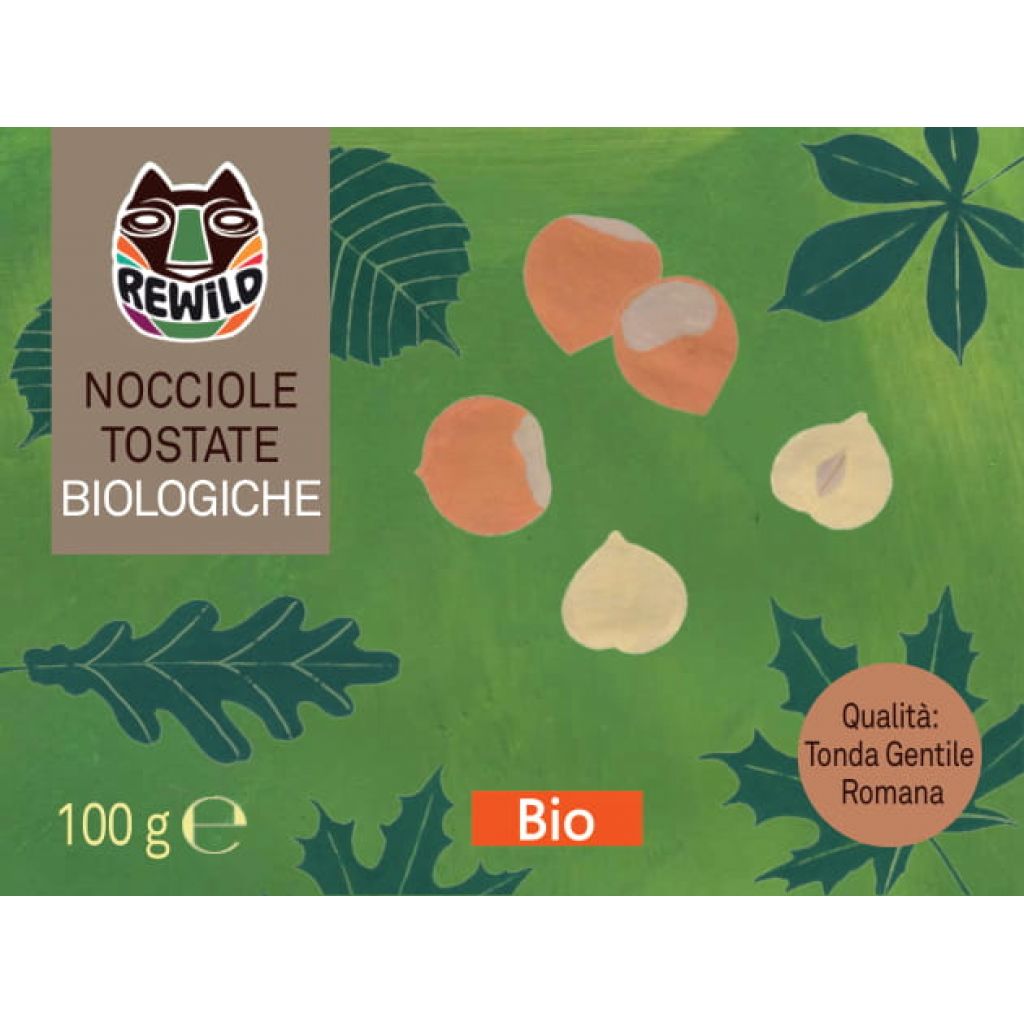 Nocciola gentile romana Tostata Bio 100g