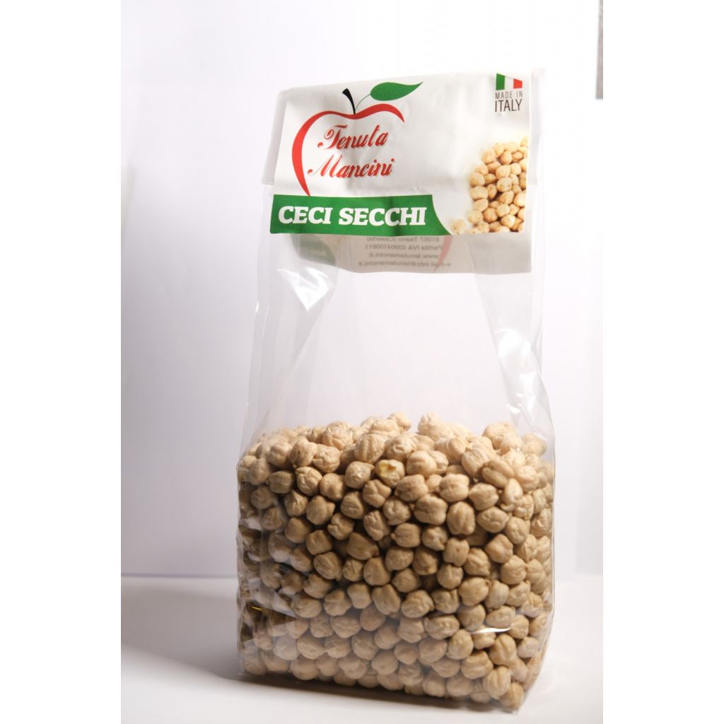 Ceci secchi confezione da 500 grammi