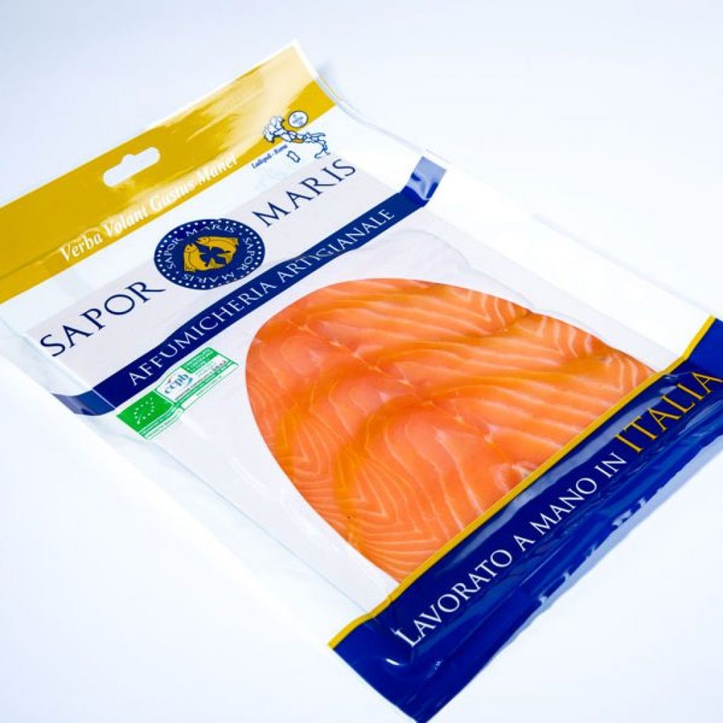 SALMONE IRLANDESE AFFUMICATO BIOLOGICO 100g