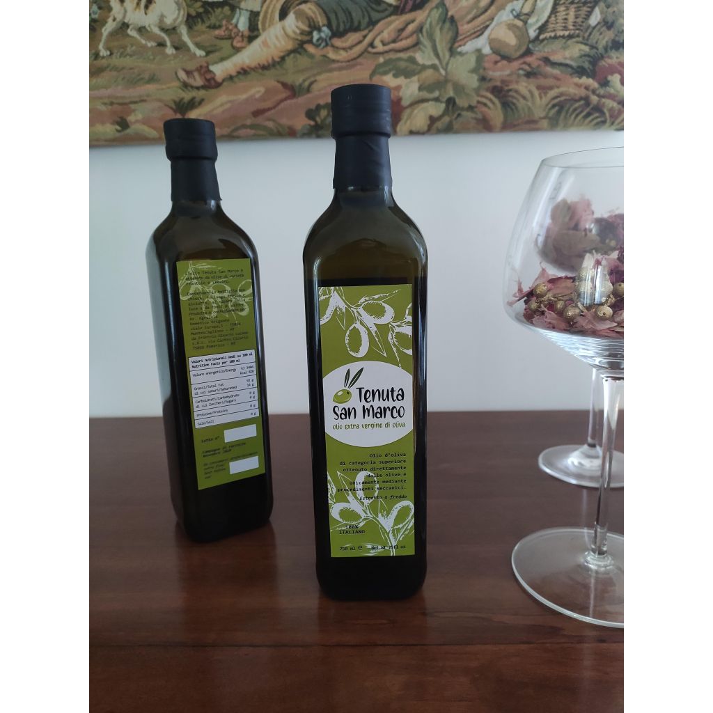 Confezione da 12 Bottiglie di Olio Extravergine di Oliva 750ml