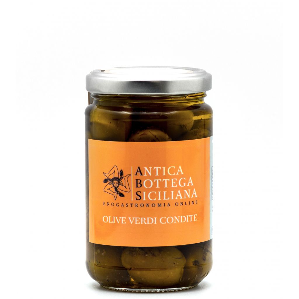 Olive verdi condite - 280g