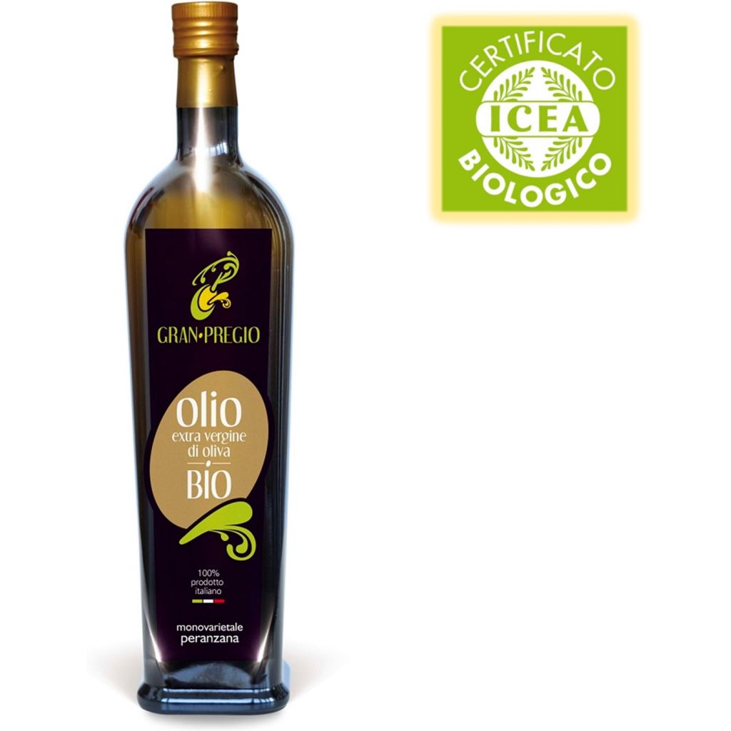 Olio Extravergine di Oliva Biologico - Gran Pregio Peranzana 500 ml