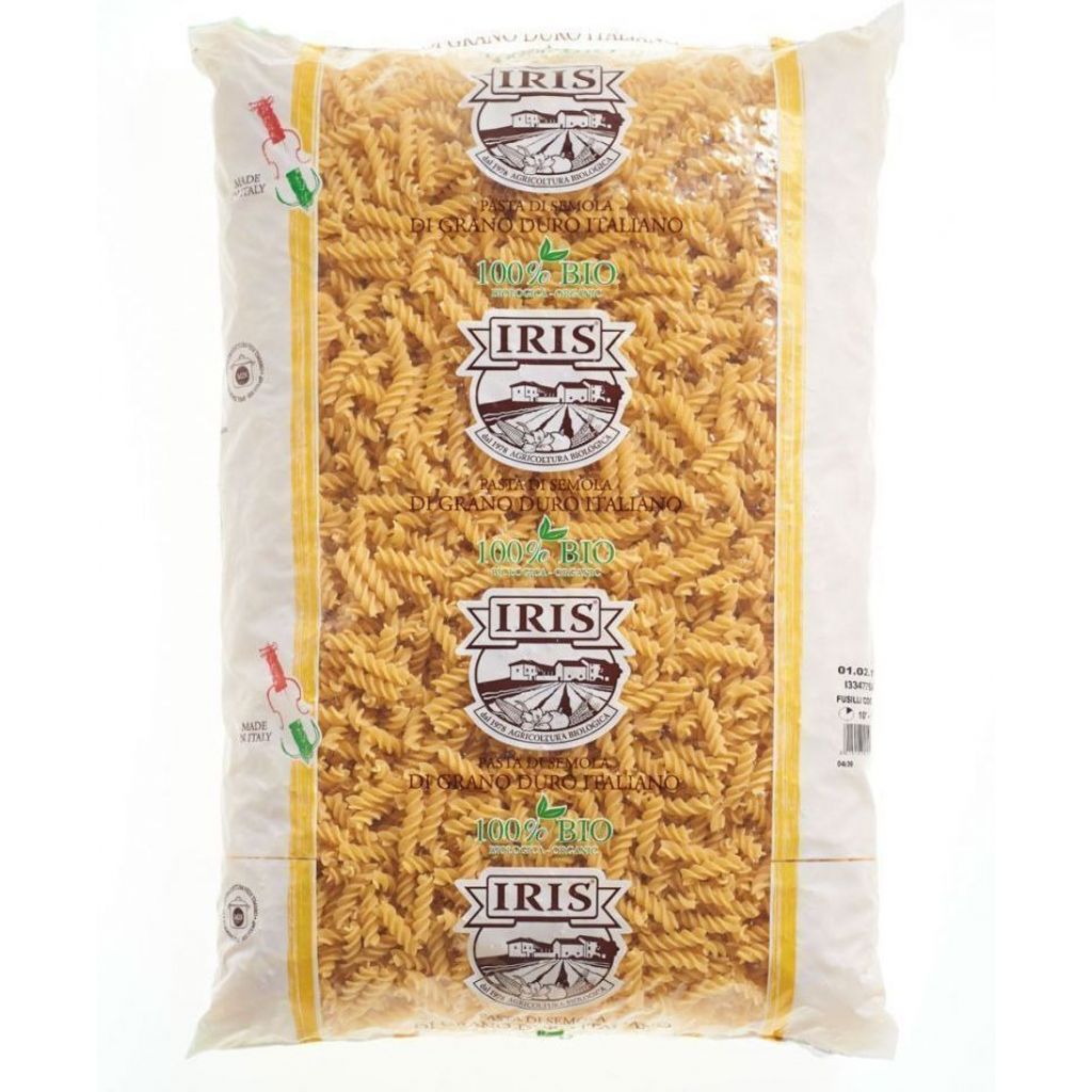 Organic semolina fusilli IRIS 5 Kg