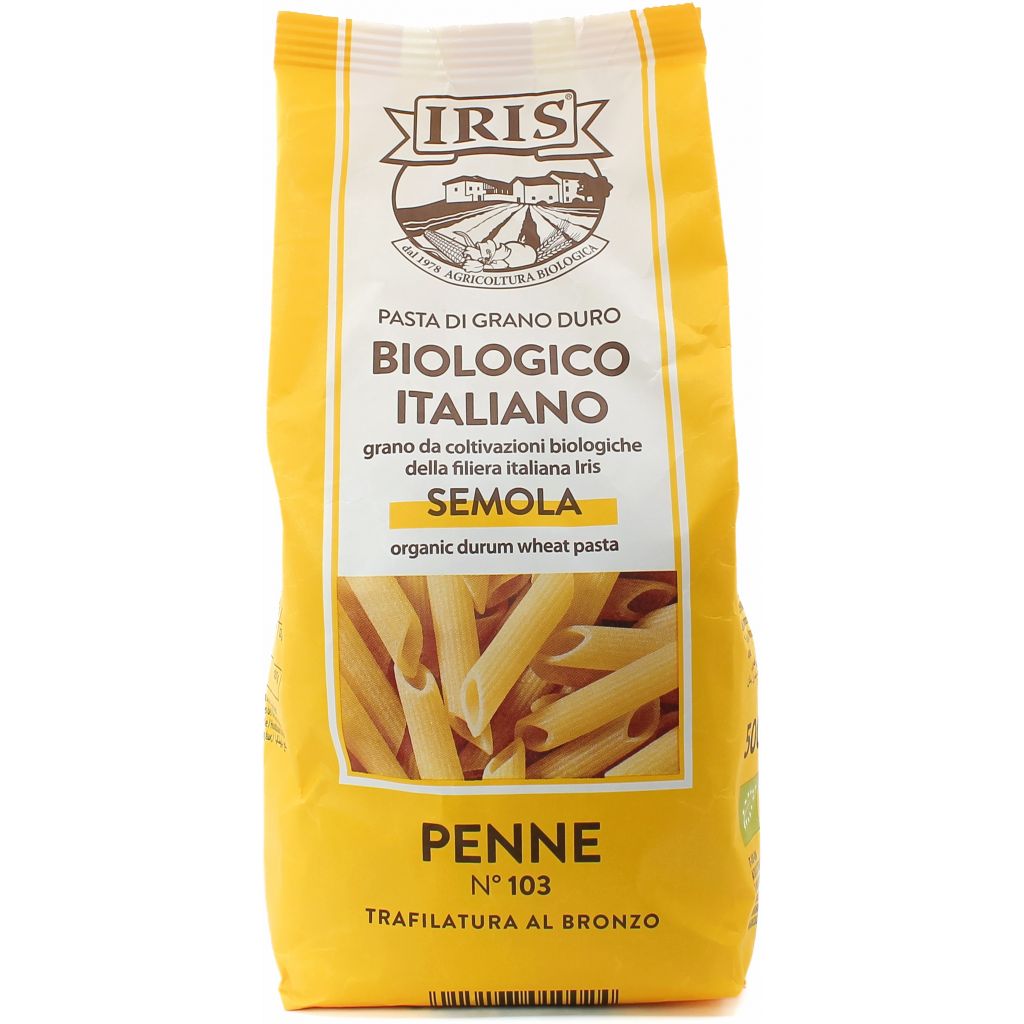 Penne semola bio IRIS 500 g