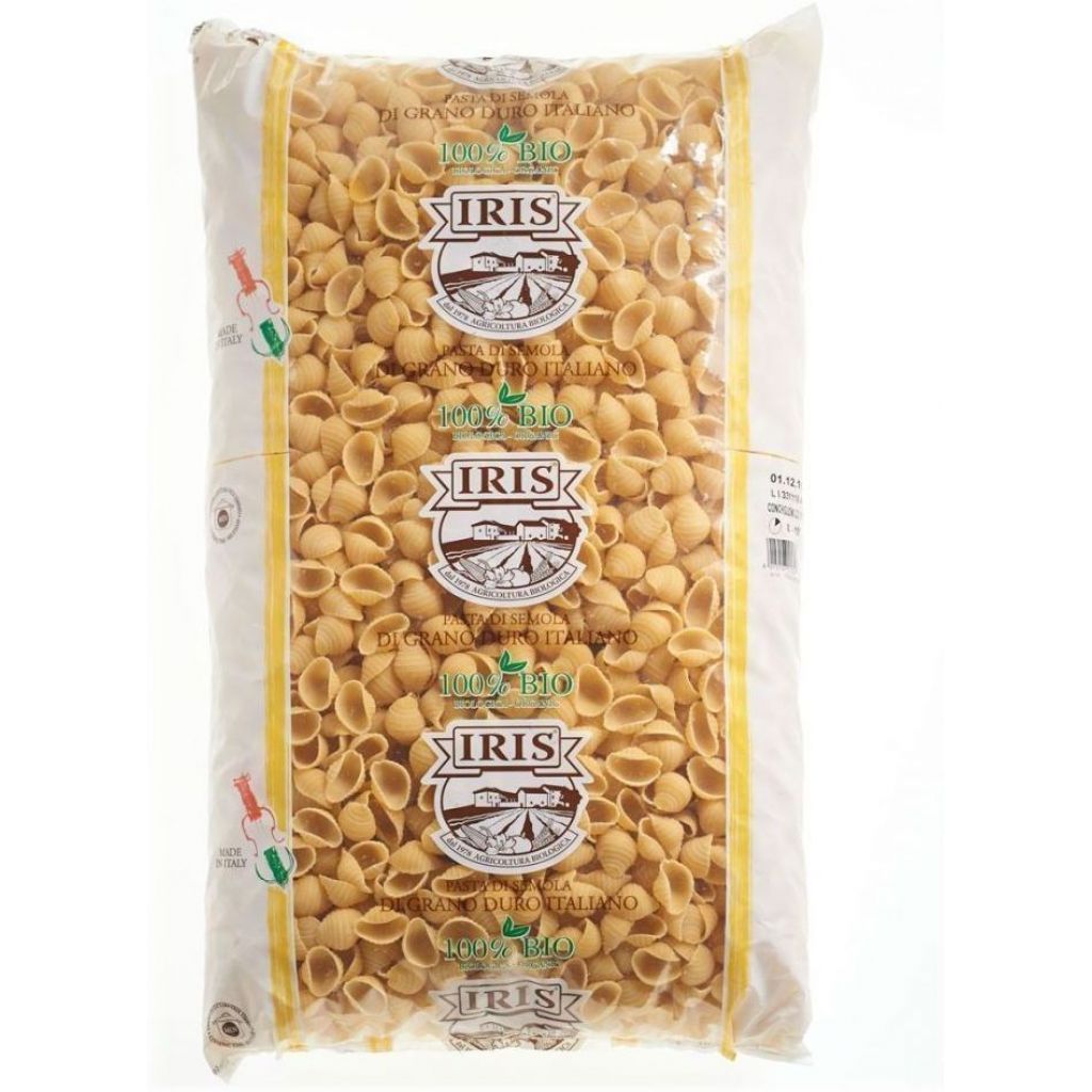 Conchiglioni organic semolina IRIS 5 Kg