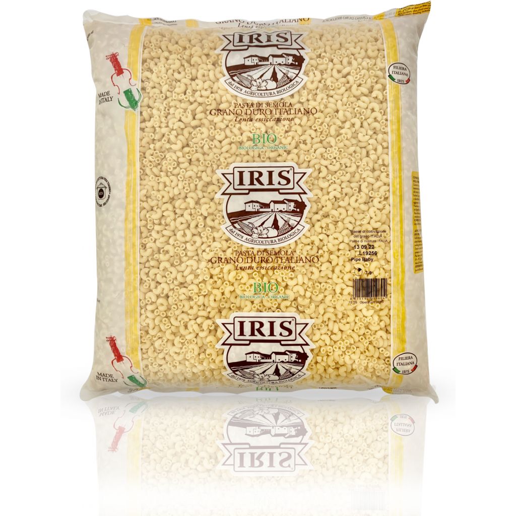 Pipe baby organic semolina 5 Kg IRIS