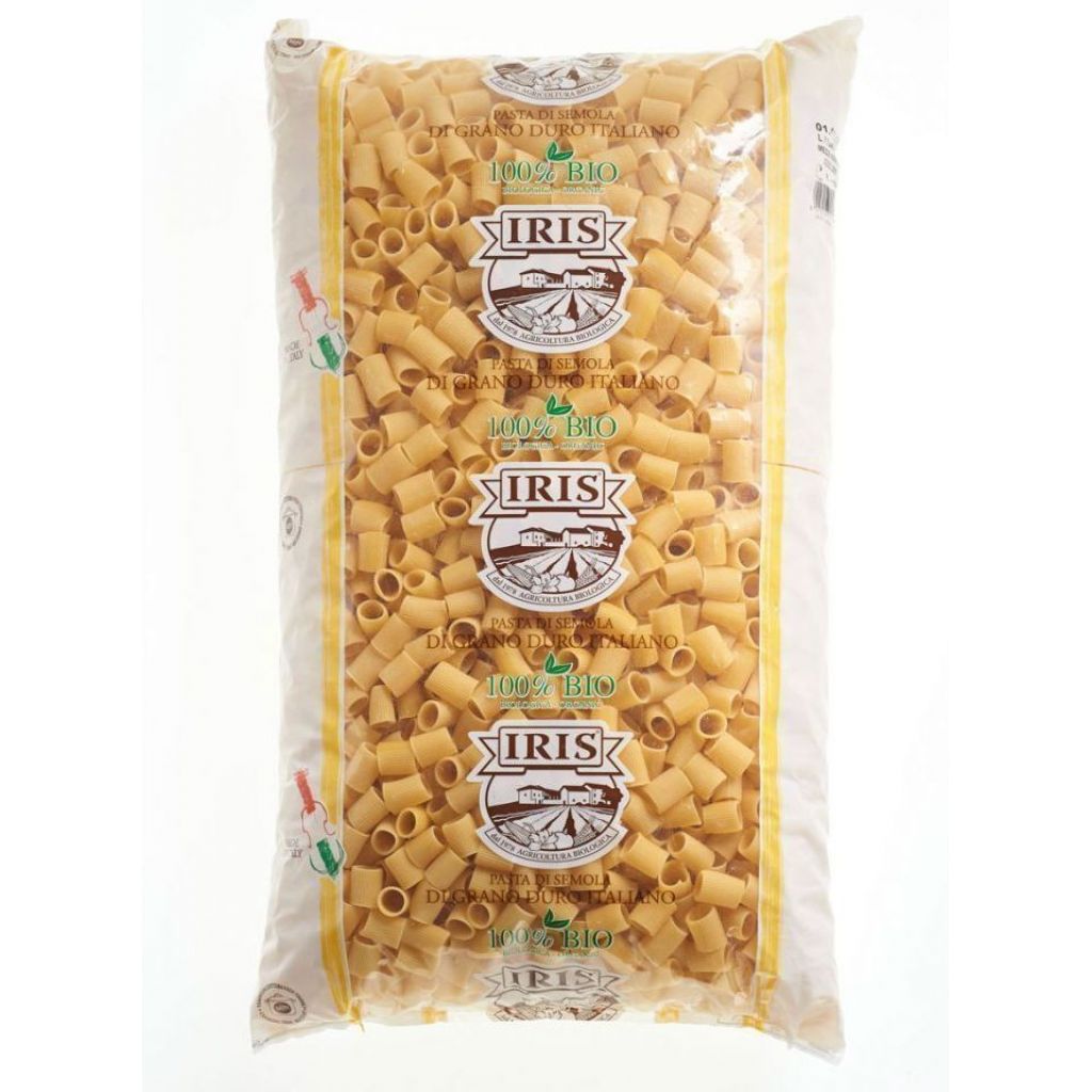 Half sleeves organic semolina IRIS 5 Kg