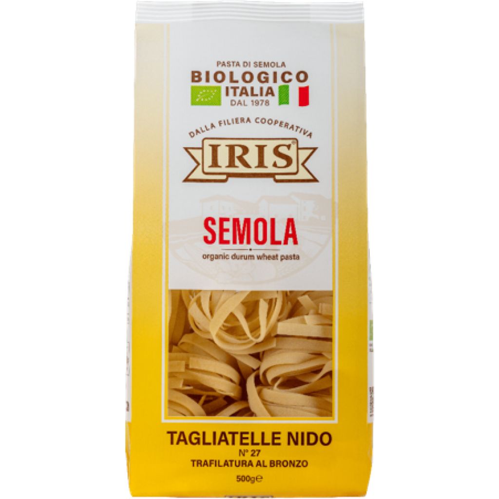 IRIS organic semolina nest tagliatelle 500 g