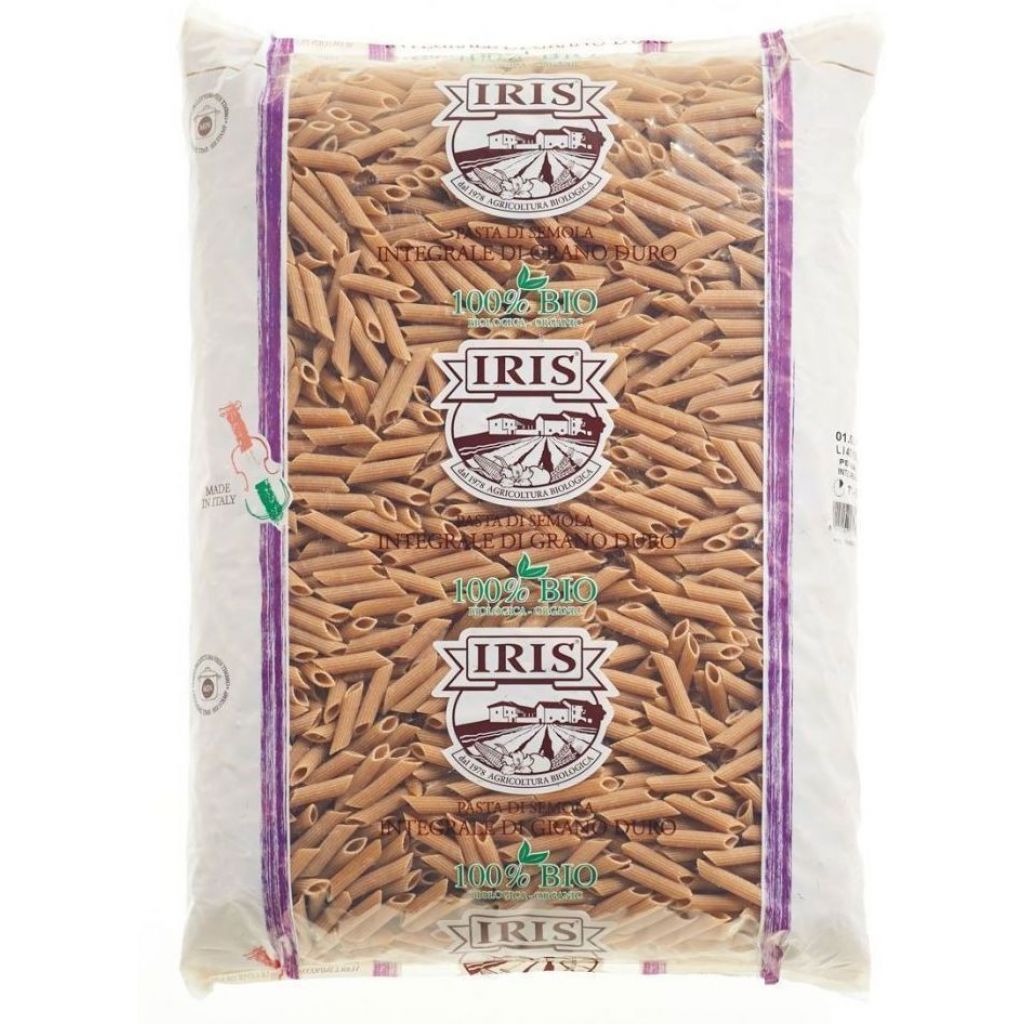 Penne integrali bio IRIS 5 Kg