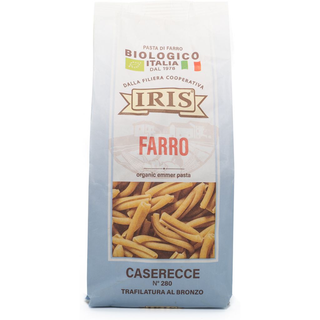 Caserecce Strozzapreti organic semi-wholemeal spelled IRIS 500 g
