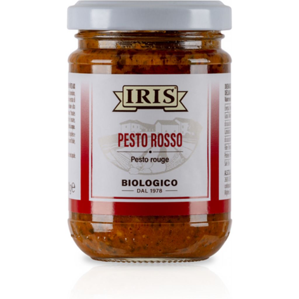 Pesto Rosso bio IRIS 130g - Confezione da 6 pz.