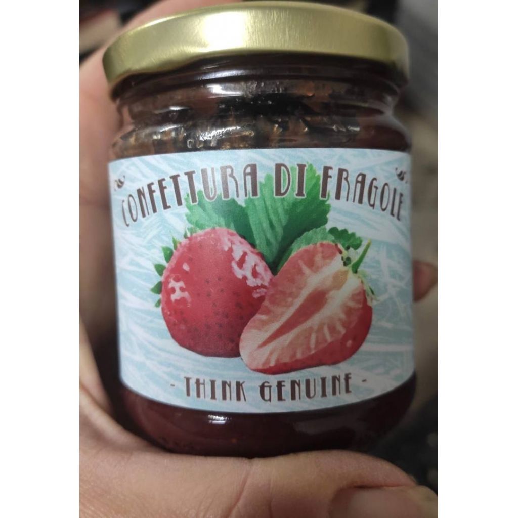 [Composta di fragola e mela 200 gr SENZA ZUCCHERO