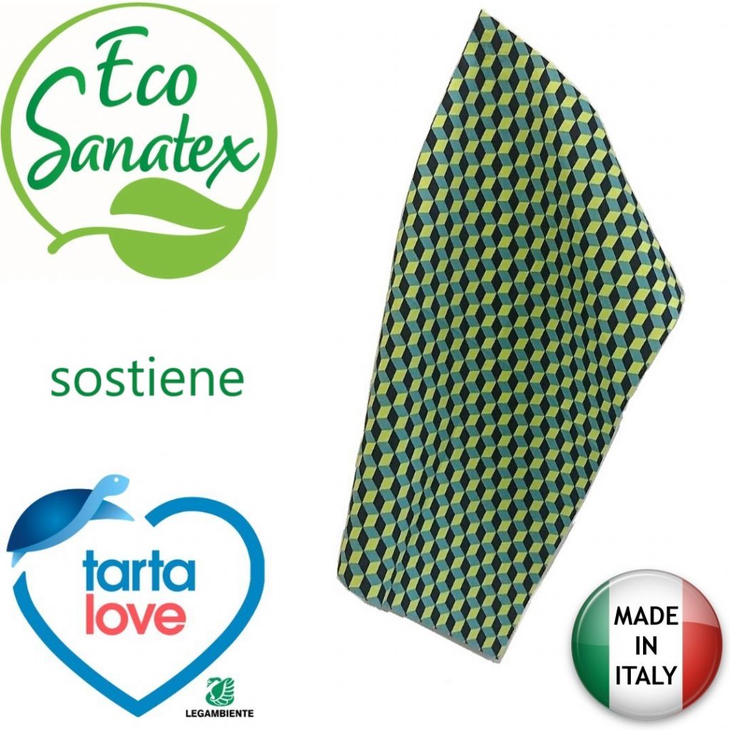 EcoSanatex - TartaLove (Legambiente)  Panno AsciugaTutto Microfibra 40x60cm