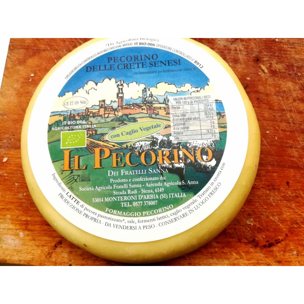 Pecorino fresco bio