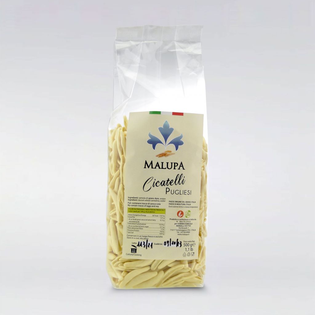 PASTA SECCA CICATELLI PUGLIESI - 500 GR