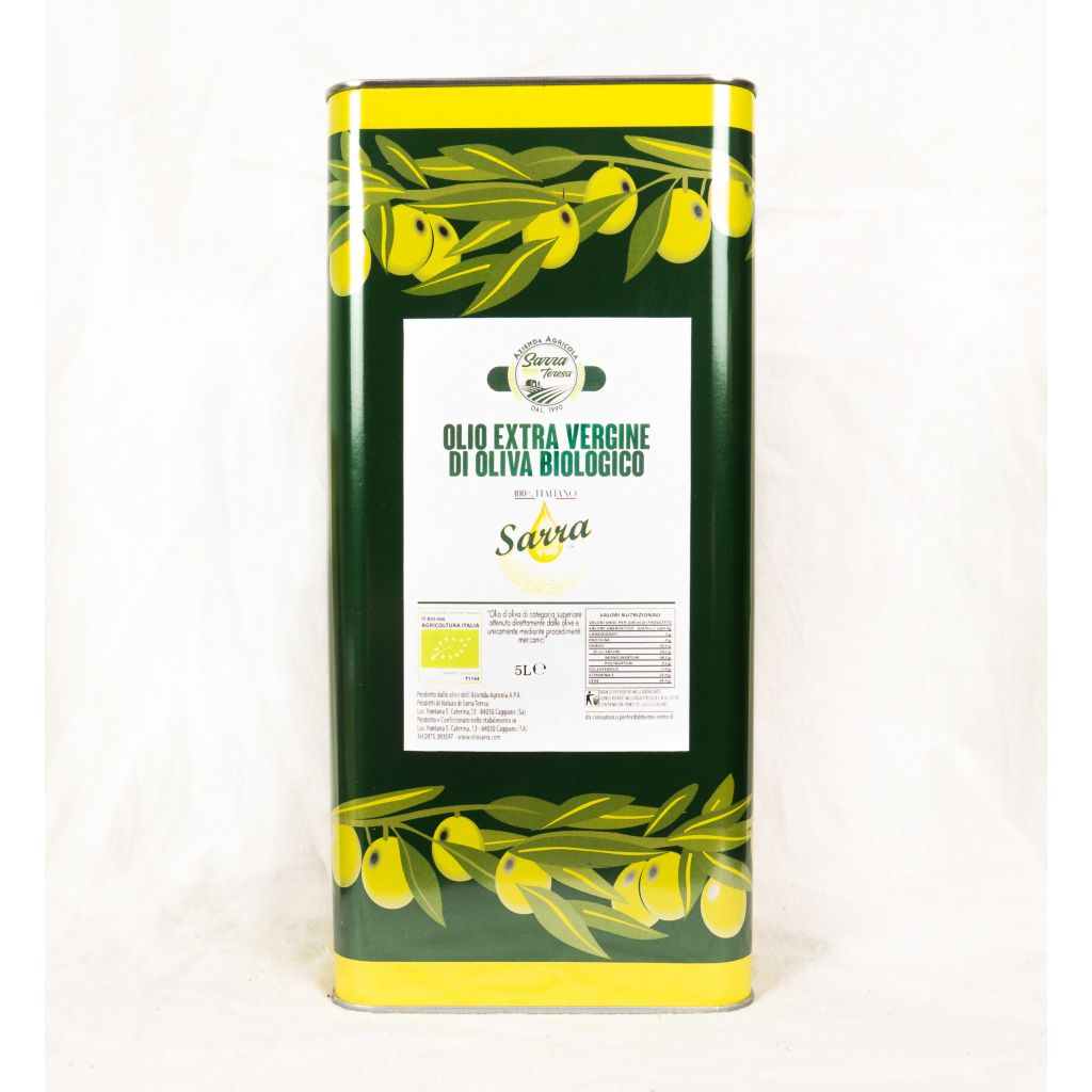 Lattina di Olio SARRA EVO BIOLOGICO
