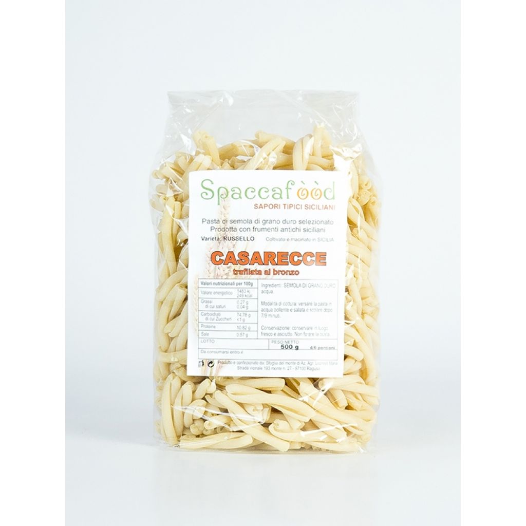 Casarecce - Pasta farina Russello | 1 conf. 500 gr