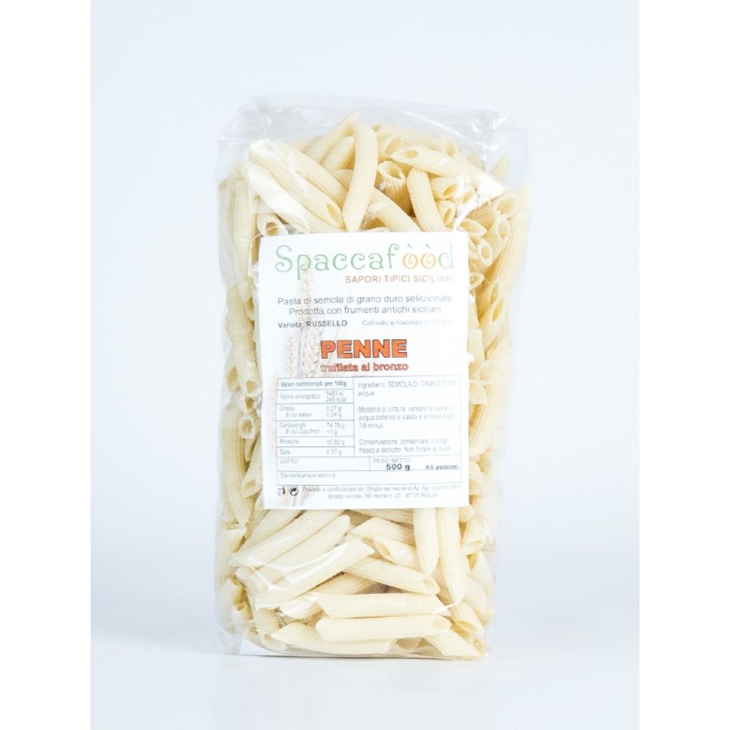 Penne - Pasta Farina Russello | 1 conf. 500 gr