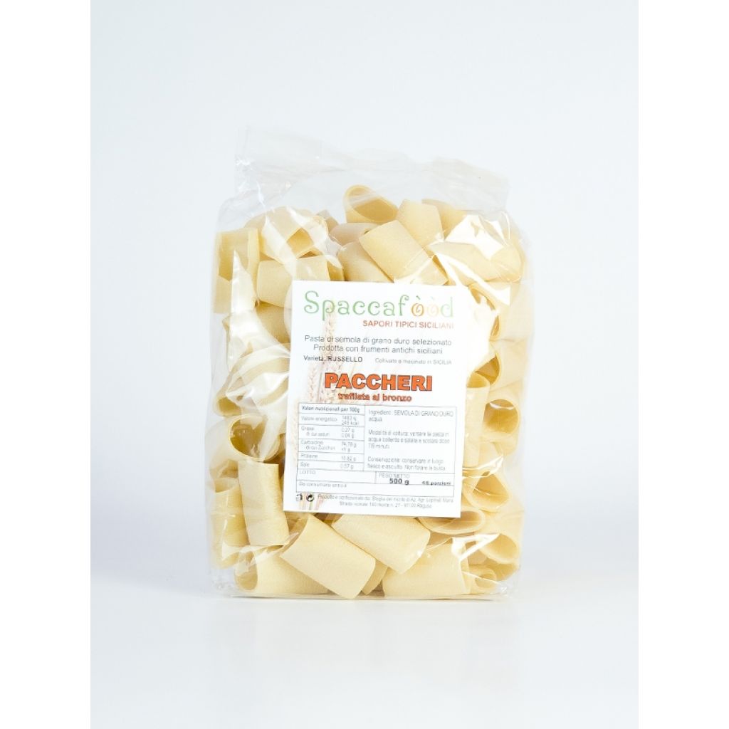 Paccheri - Pasta farina Russello | 500 gr
