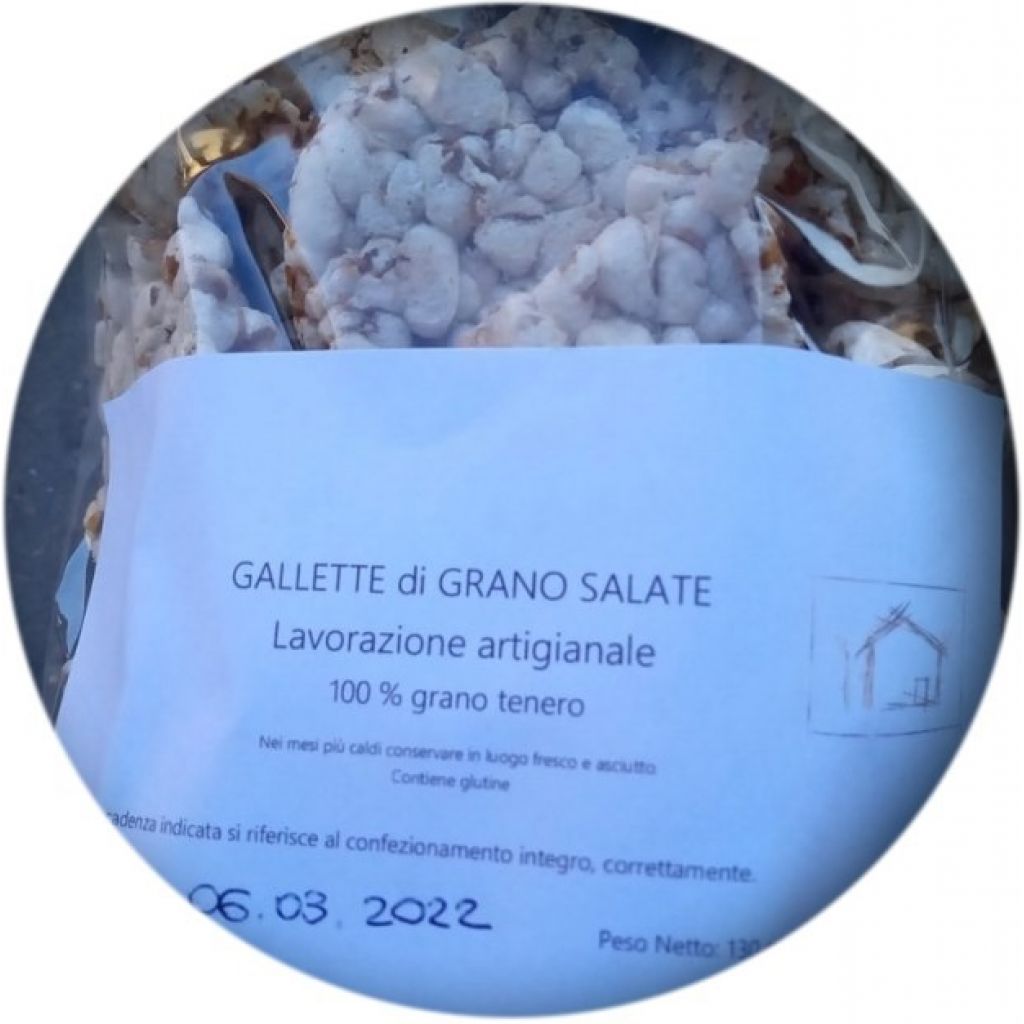 Gallette di grano salate - formato piccolo