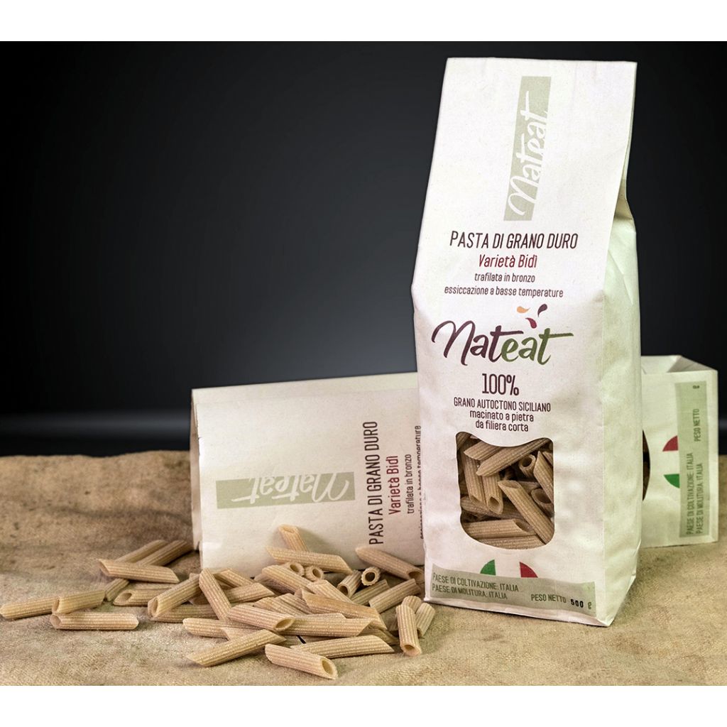 PENNE RIGATE DI GRANO DURO AUTOCTONO VARIETA' BIDI'