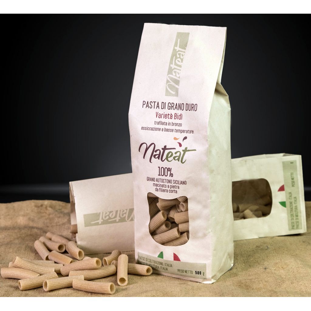 RIGATONI RIGATI DI GRANO DURO AUTOCTONO VARIETA' BIDI'