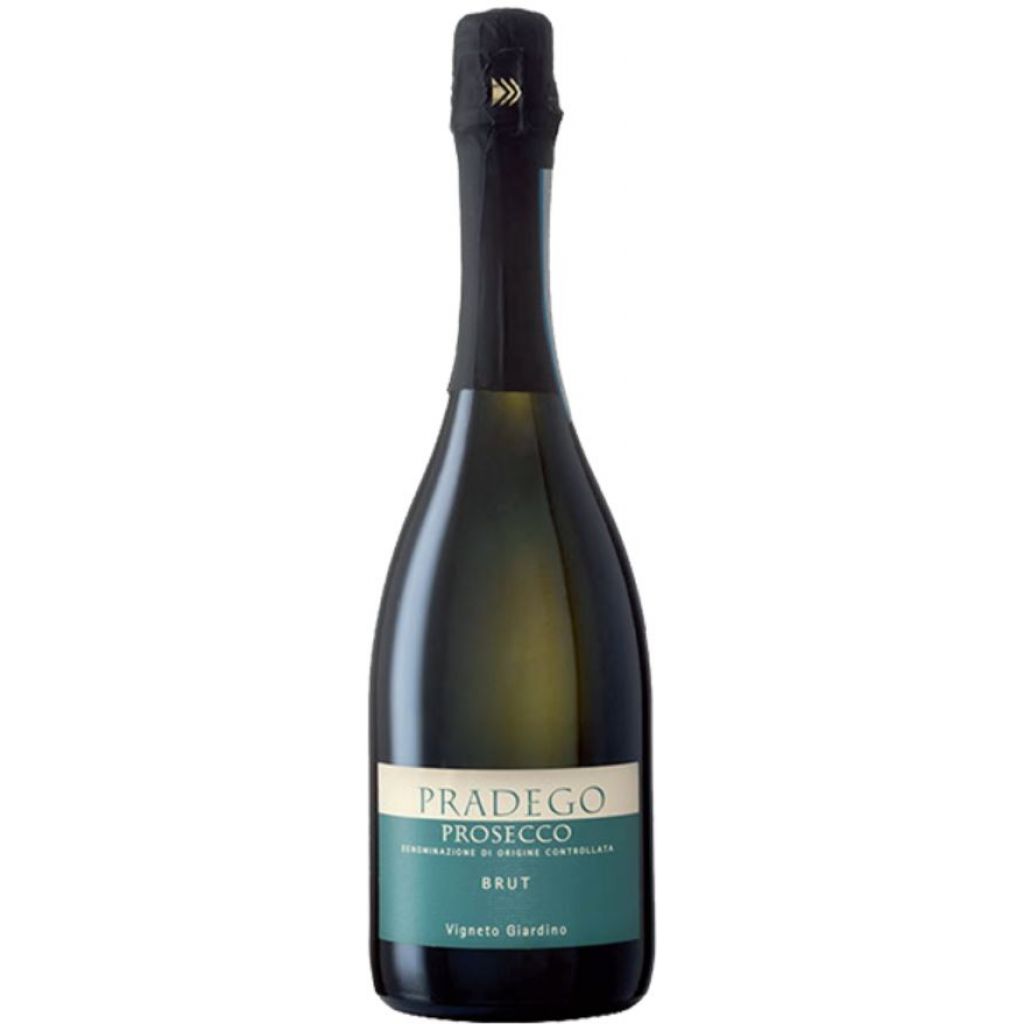 Bottiglia da 750 ml vino prosecco biologico