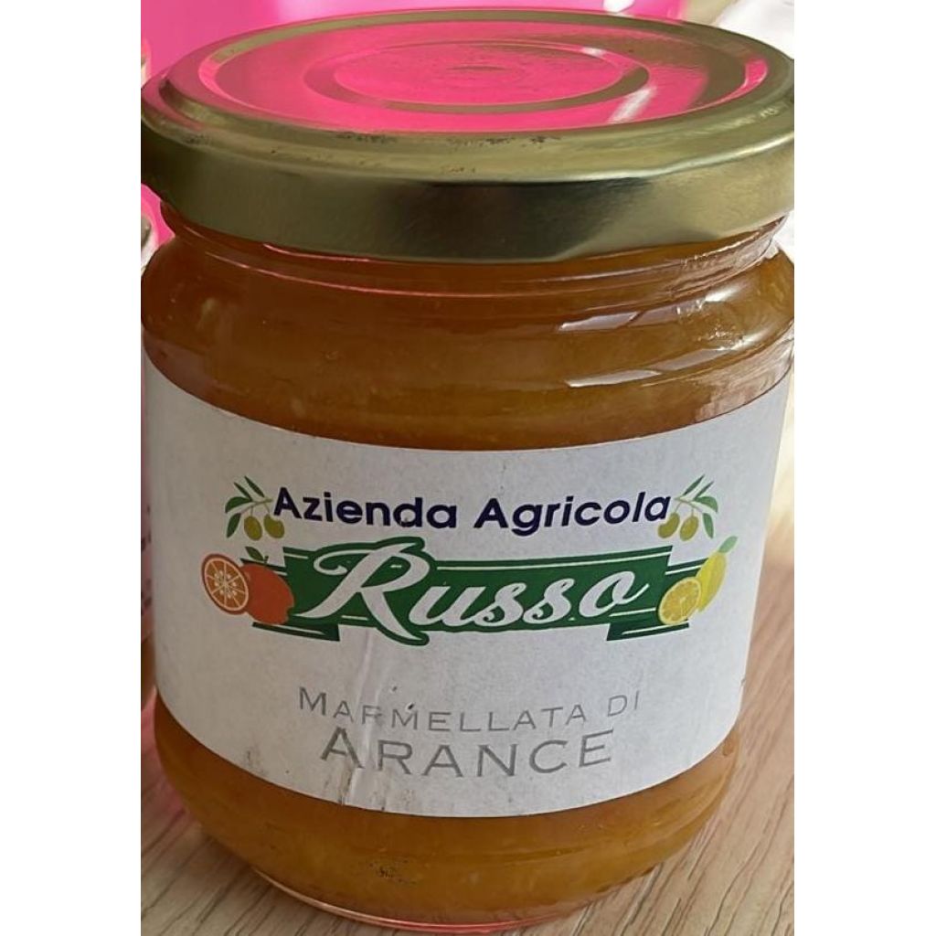Marmellata di arance washington navel di arance di ribera dop da 250g