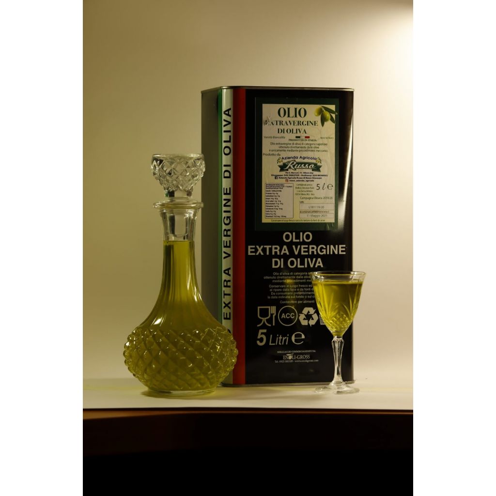 Olio extra vergine di oliva di biancolilla 10l