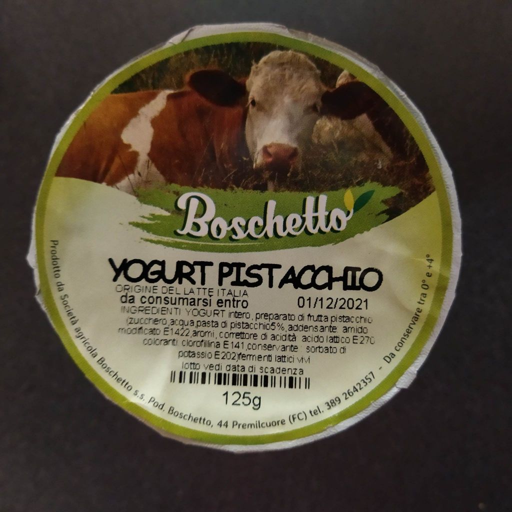 YOGURT 125GR PISTACCHIO