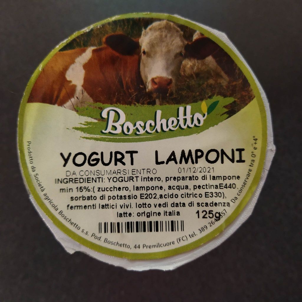 YOGURT 125GR LAMPONI