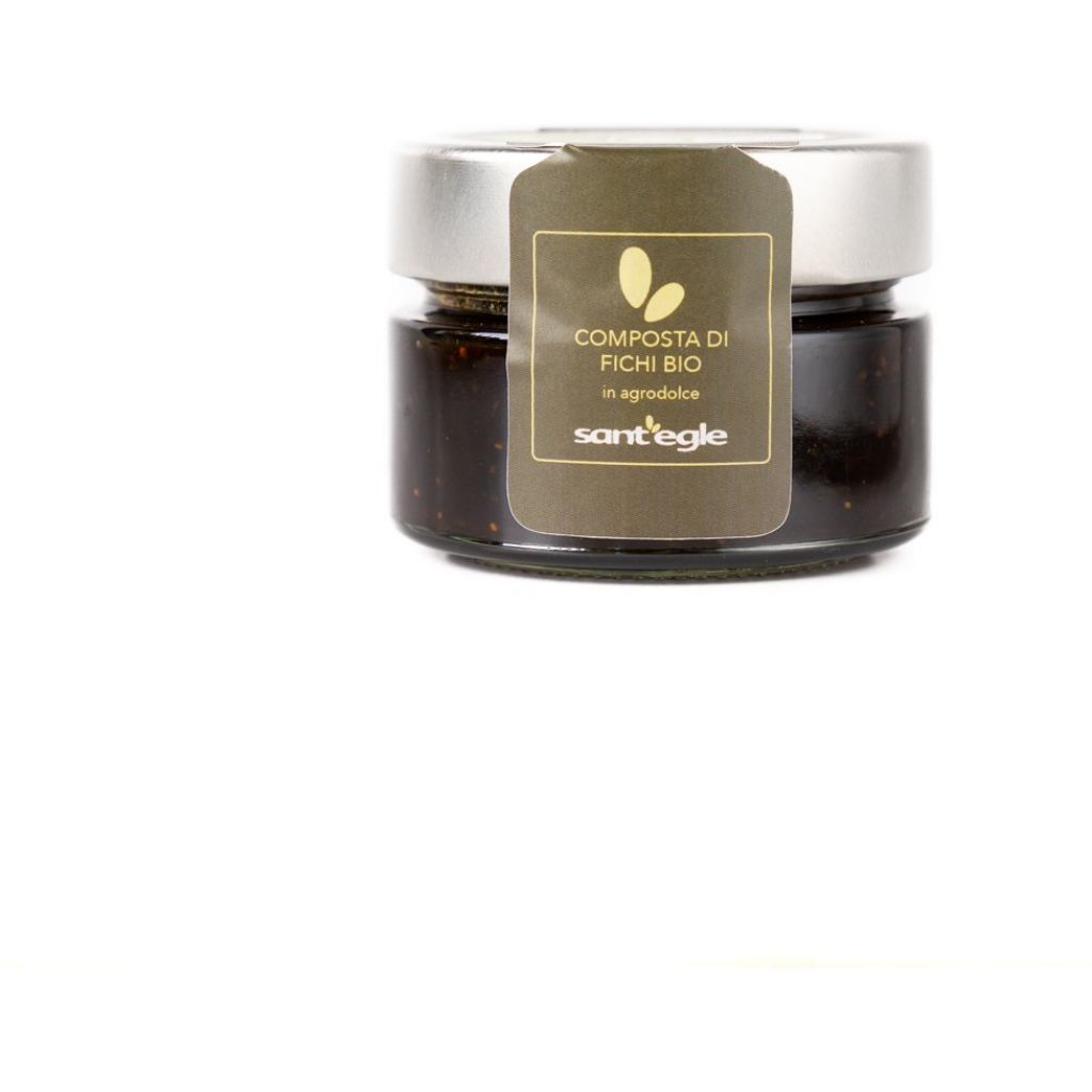 Gourmet compote Caramelized figs with pgi balsamic vinegar