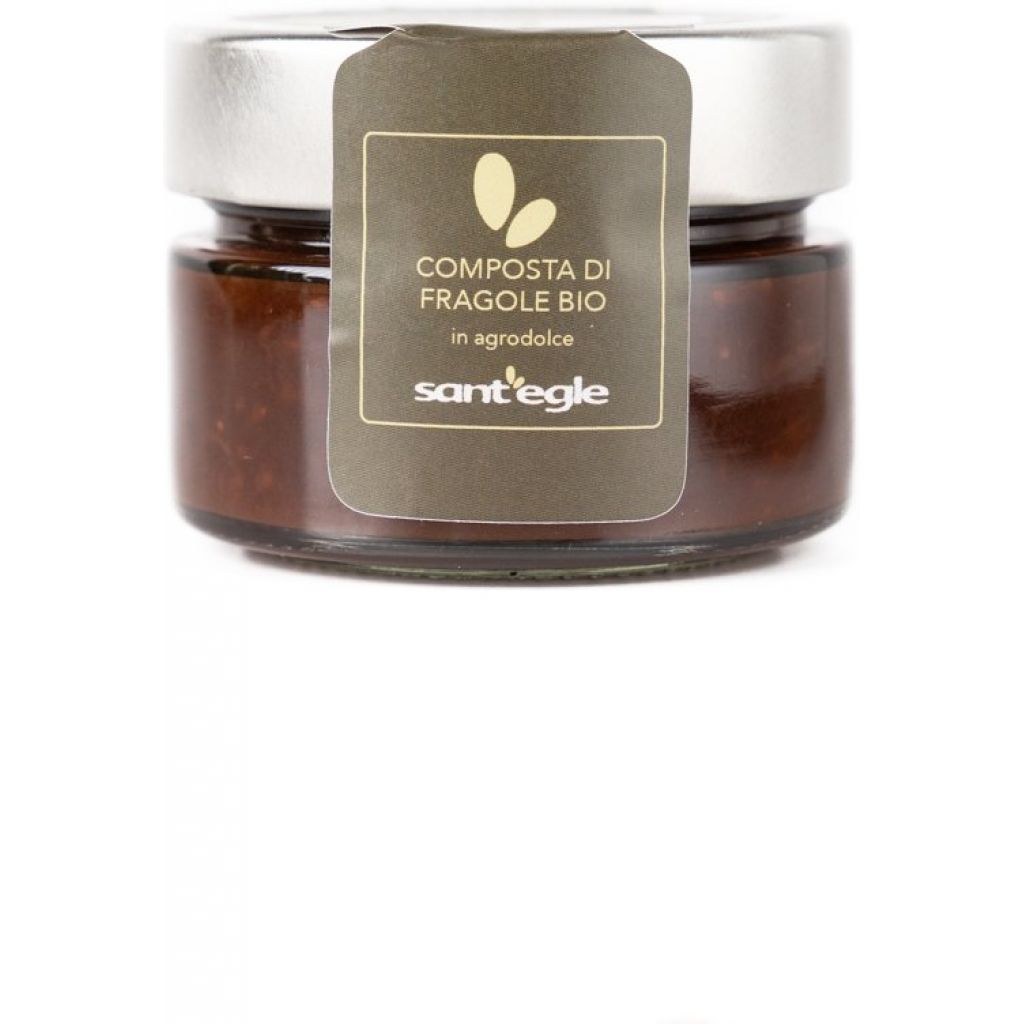 Organic Strawberry Gourmet Compote with PGI balsamic vinegar