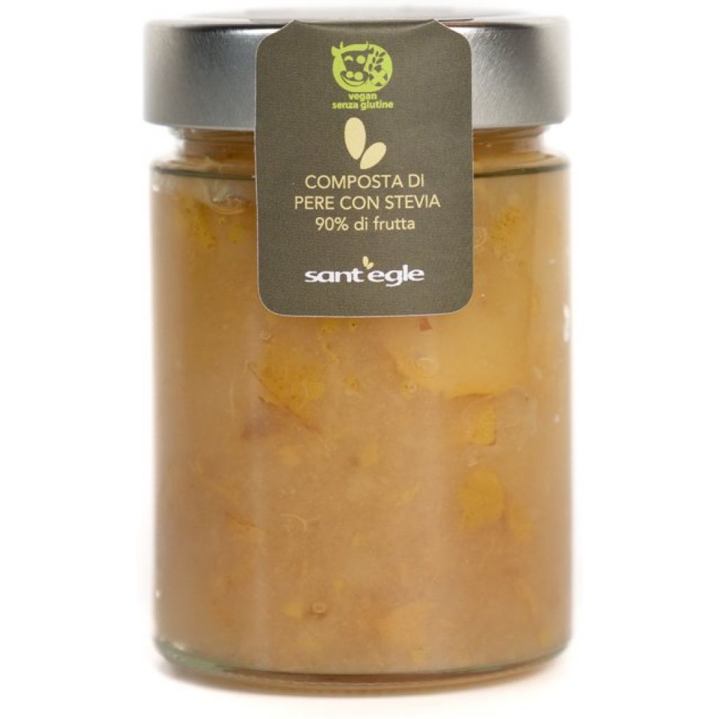 Pear compote with Stevia