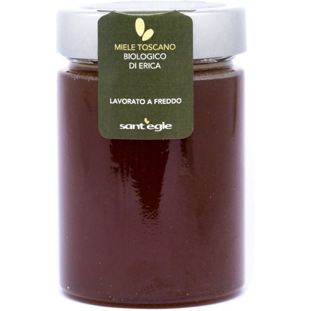 Raw bio honey of Sant'Egle di Erica 400 gr