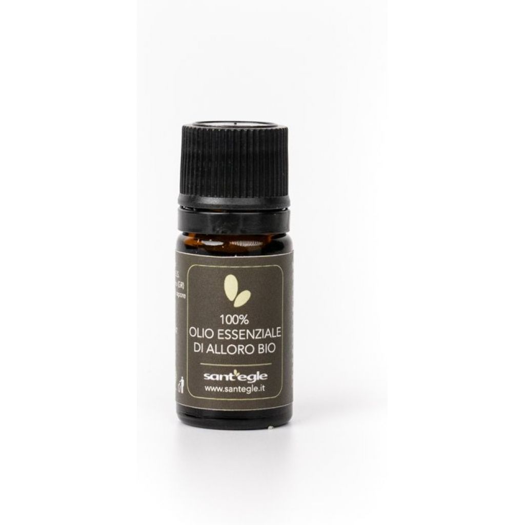 Organic laurel essential oil of sant'egle, 100% pure