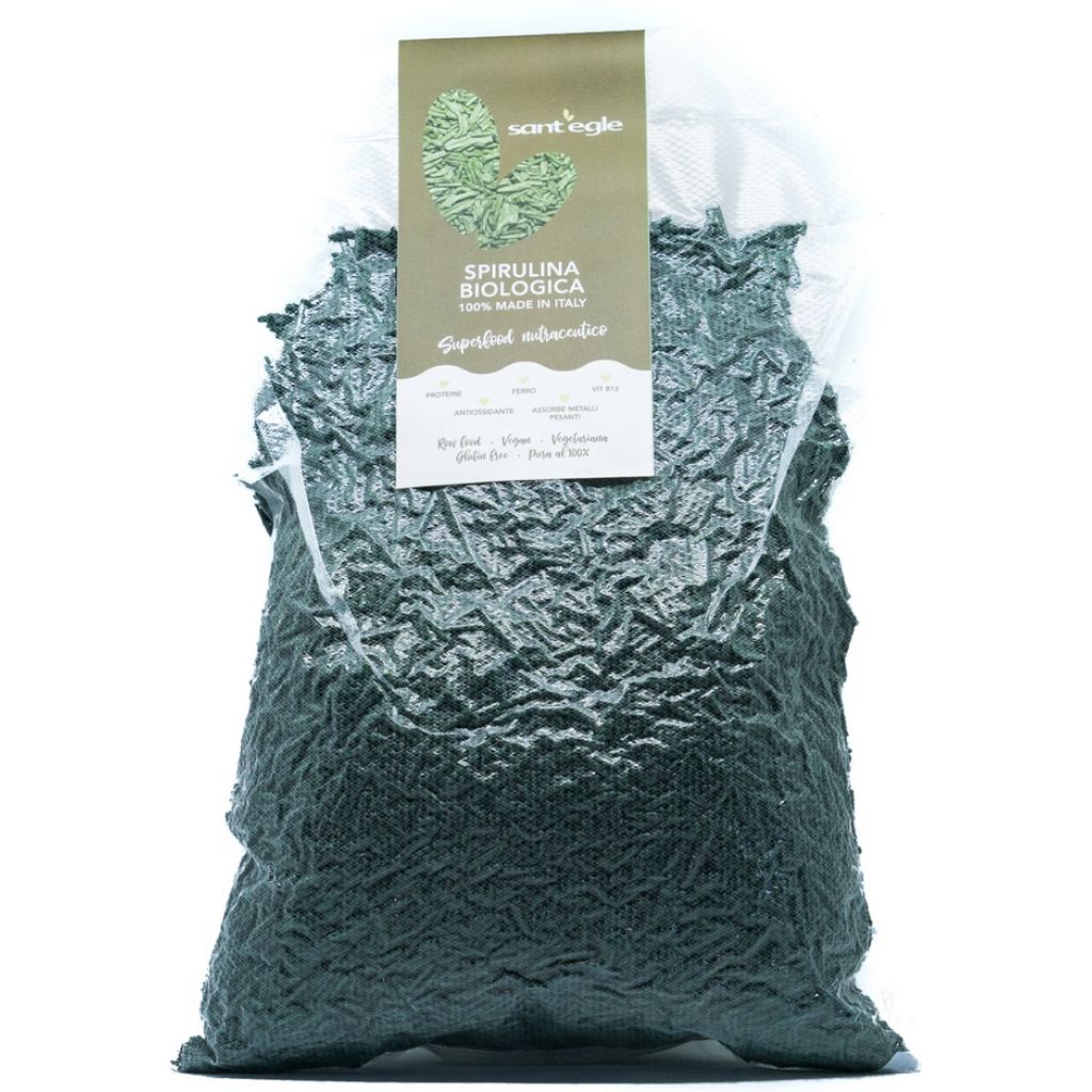 Crunchy Bio Spirulina 500 gr 100% made in Italy