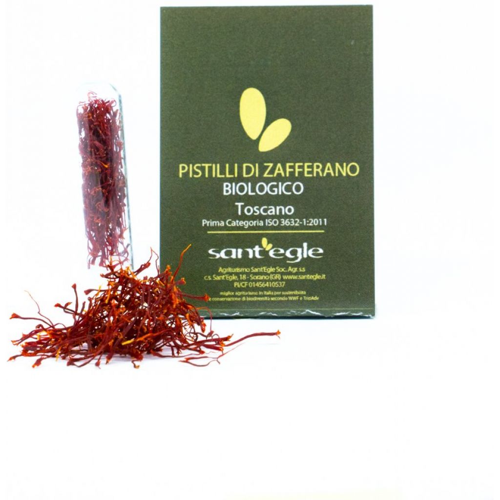 Italian organic saffron pistils 5 gr