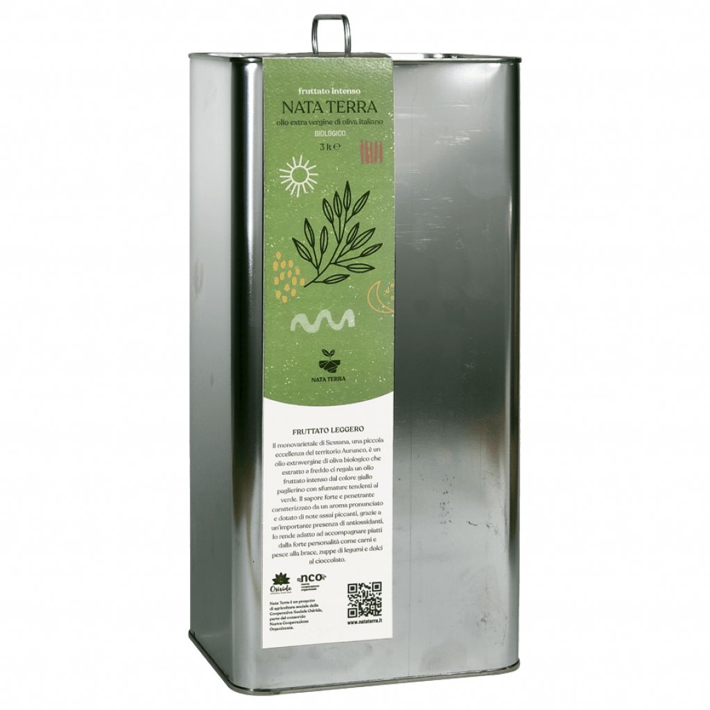 Olio Evo Nata Terra Latta da 5 lt Fruttato Intenso